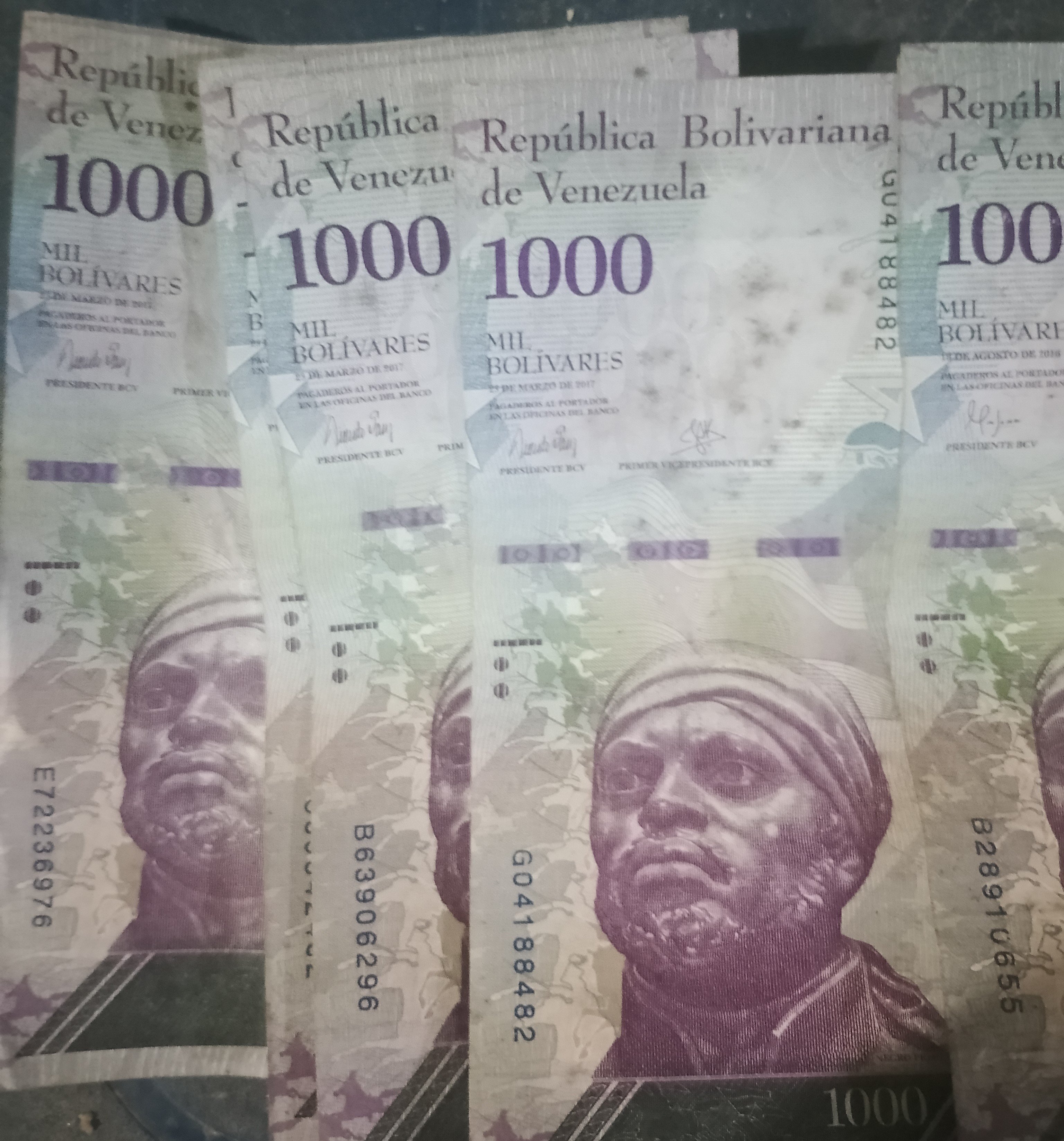 Billetes venezolano de 1000