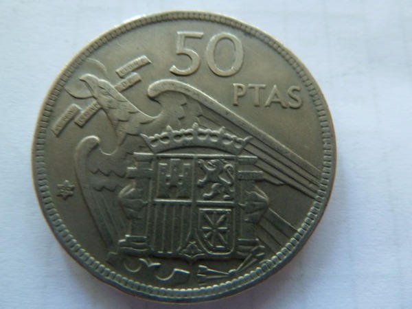 50 PESETAS 1957  ESTRELLA 59 EBC