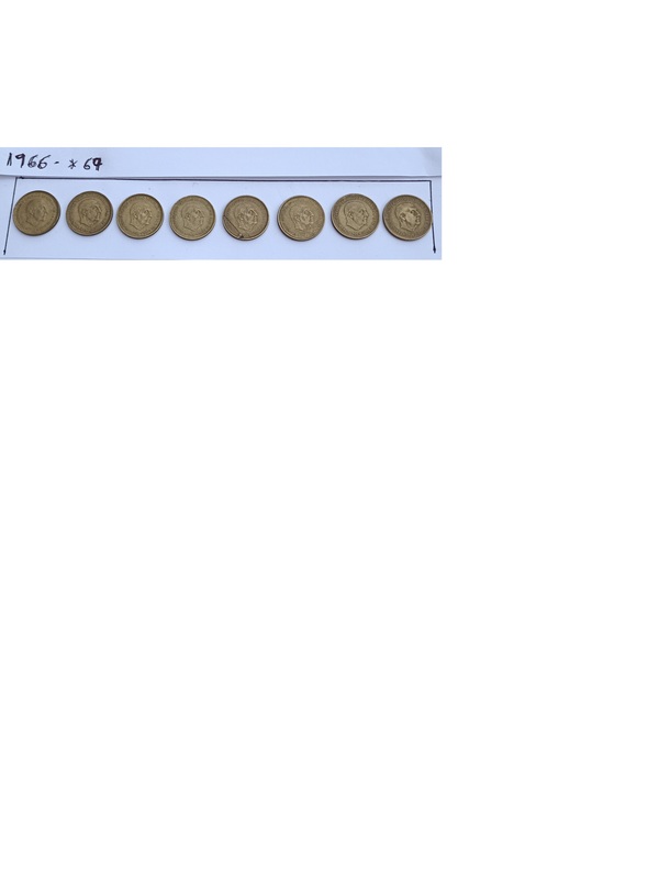 Peseta Franco 1966*69    KM796   -VF-    (7)
