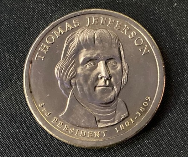 1 DÓLAR THOMAS JEFFERSON