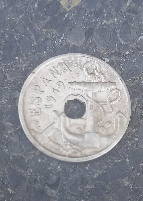 50 centimos de peseta año 1949