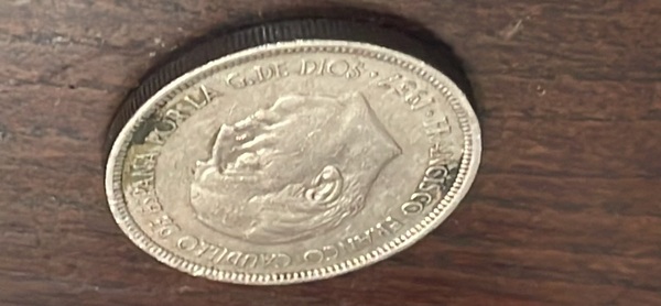 5 pesetas de 1957