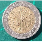 Moneda 2€ Francia 2000