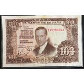 Billete 100 pesetas 1953