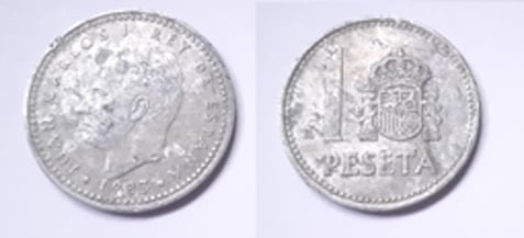 1 peseta 1983