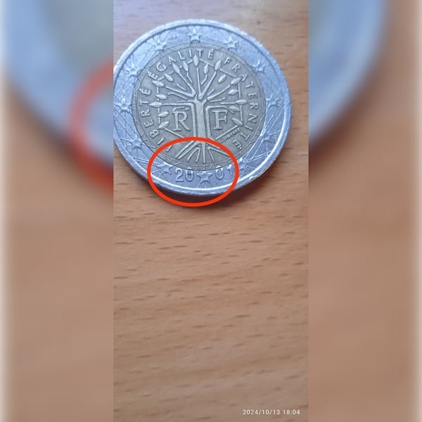 Monedas dos euros árbol de la vida