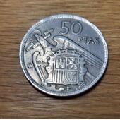 Moneda 50 pesetas 1957 *59