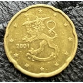 20 CÉNTIMOS FINLANDIA 2001