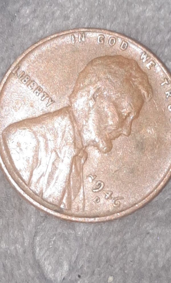 1946 wheat cent error