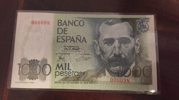 Billete de 1000 pesetas