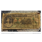 Billete de un peso de 1921 Guaemala