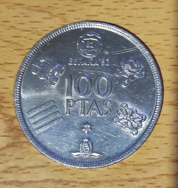 100 PESETAS MUNDIAL 82