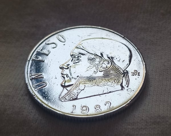Peso morelos 1982