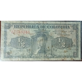 Billete Medio Peso Oro