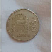 500 pesetas 1989 Juan Carlos y Sofía
