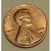 Rara Moneda de 1 Centavo 1988-D con Error de Acuñación Tipo Die Cap – Lincoln Penny Error Único