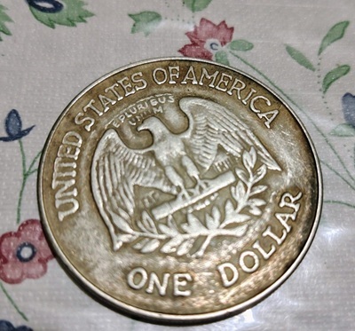 ONE DOLLAR 1865