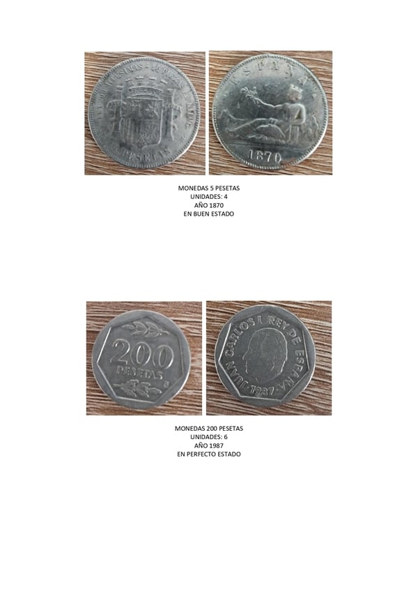 Lote de monedas antiguas españolas y extranjeras