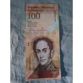 Billete de 100 bs