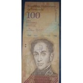 Billete de 100 bs