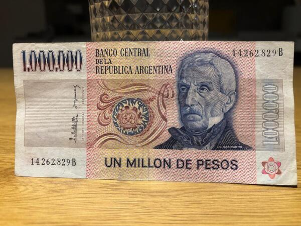 Billetes Argentinos Ley 18188 Precio unitario