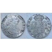 CARLOS IV 1805 8 REALES FA