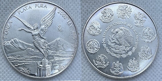 2002 MEXICO I ONZA .999