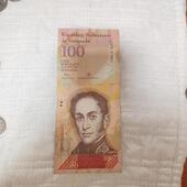 Billete de 100 bolivares