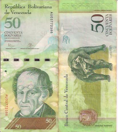 50 bolivares 2015
