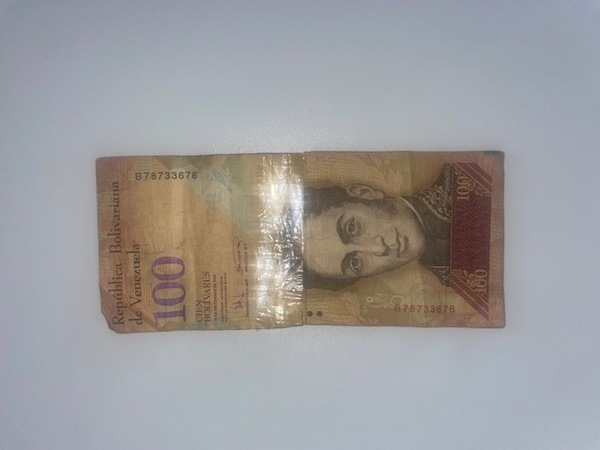 100 bolívares 2008