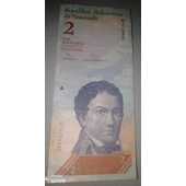 Billete de 2 bs