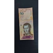 Billete de 50 del año 2018