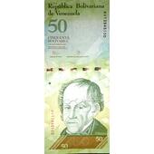 50 Bs. De Venezuela de 05 de noviembre de 2015