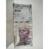 Billete de 1000 mil bolivares