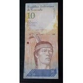Billete de 10 bolivares del 19 de agosto de 2014