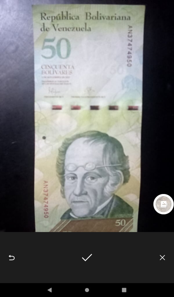 50 Bolívares  05/11/2015