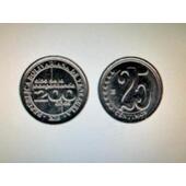 Moneda de 25 centimos 200 Aniversario Firma Acta de Independencia