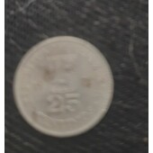 Moneda de 25 céntimos del 1965