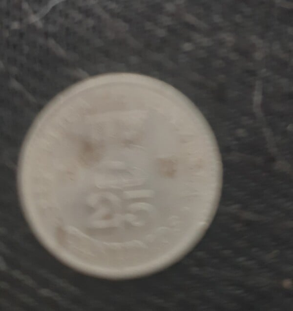 Moneda de 25 céntimos del 1965
