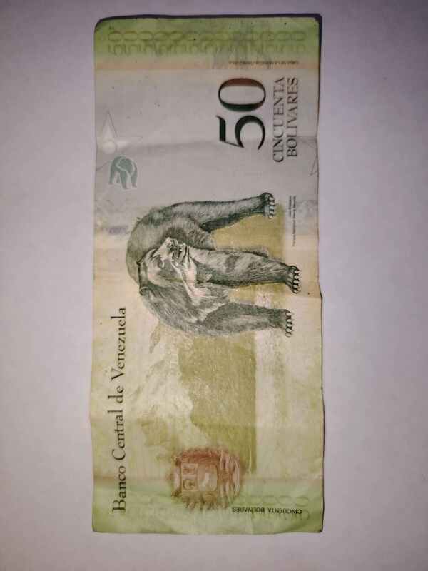 Billete de 50 Bolívares
