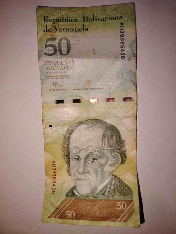 Billete de 50 Bolívares 3