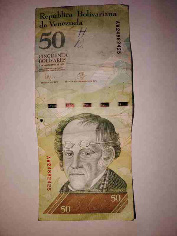 Billete de 50 Bolívares 5