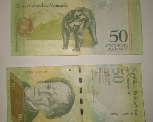 Billete de 50 Bolívares