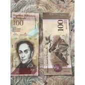 Billete 100 bolivares 05 noviembre 2015