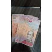Venta de Billetes de 10Bs del 2018