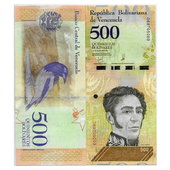 BILLETES 500 BOLIVARES 2018