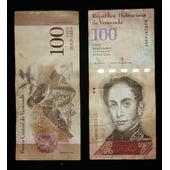 VENDO BILLETE DE 100 BOLIVARES EMISION 2015