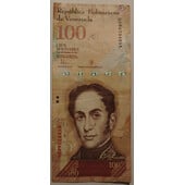100 bolívares 2015