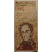 100 bolívares 2013