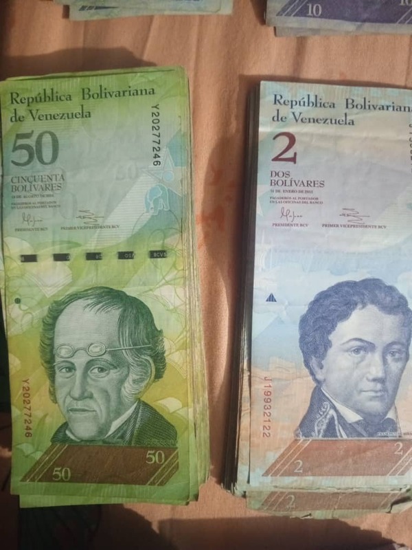 Billetes venezolanos